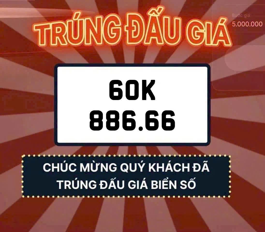 DANH SÁCH BIỂN SỐ ĐÃ TRÚNG ĐẤU GIÁ 13 - Bá Phát
