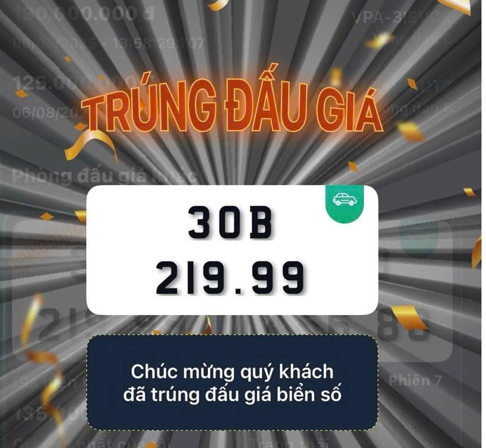 DANH SÁCH BIỂN SỐ ĐÃ TRÚNG ĐẤU GIÁ 20 - Bá Phát